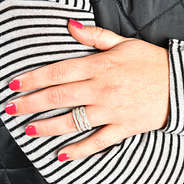 3 piece sterling silver ring set