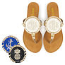 monogrammed sandals marleylilly