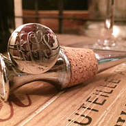 silver wine bottle stopper cork houseware