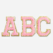 DIY Chenille Small Letter ABC Alphabet Patches