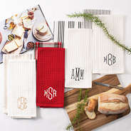 PNi Monogrammed Dish Towel Sets With Monogrammed Cutting Board And Cookbook ?pd=2