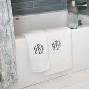Monogrammed Bath Towel