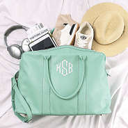 Spill Shot of Mint Duffel Bag