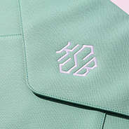 Detail Shot of Monogrammed Envelope Laptop Case