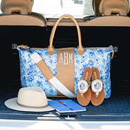 Monogrammed Charleston Weekender