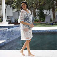 Sheer Cover Up Poolside