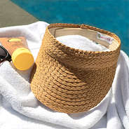 Packable Straw Visor
