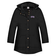 Texas Christian University TCU Horned Frogs Rain Jacket in Black