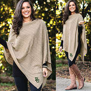 baylor poncho split image