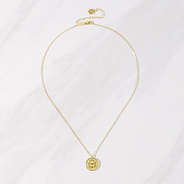 bee pendant necklace full shot