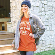 meet me at the pumpkin patch shirt with sherpa shacket