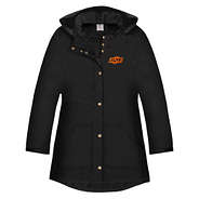 Oklahoma State Rain Jacket in Black