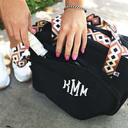 placing paddle in sienna pickleball tote