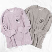 cozy sweatshirt flatlay