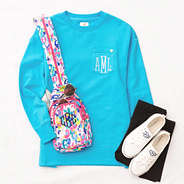 Monogrammed Crewneck Sweatshirt