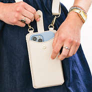 bone phone crossbody bag with phone