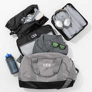 Personalized Packing Cube Set spill out