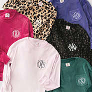 group softspun sweatshirts with light pink