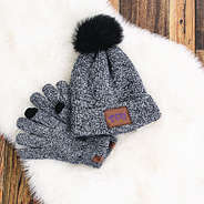 tcu beanie and gloves