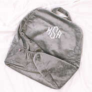 grey lounge pillow cover folded