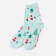 christmas socks in mint wonderland