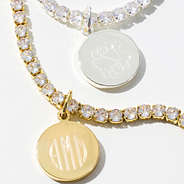 close up of both tennis bracelets