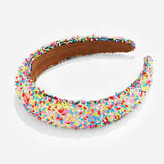 fashionable statement headband in multi