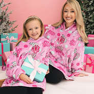 mom and me blanket hoodies