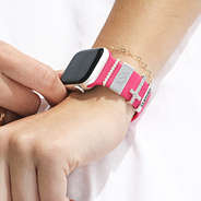 silver cross apple watch monogrammed charm set