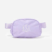 Monogrammed Belt Bag in Lavender - 2025 Updated/new factory