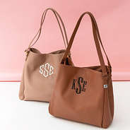 duo hobo purse studio shot