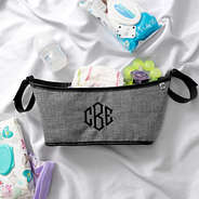 Monogrammed Stroller Caddy