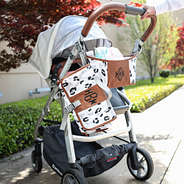 stroller caddy with baby changing pad