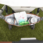 stroller caddy with props