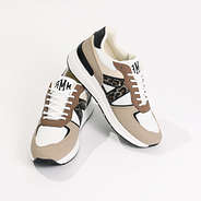 studio shot of classic sneaker