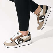 side view of classic sneaker