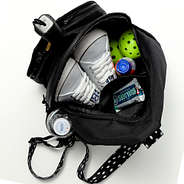 inside shot of pickleball bag