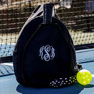 pickball bag on the court