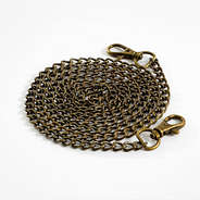 chain crossbody strap coiled