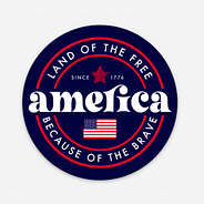 America Sticker