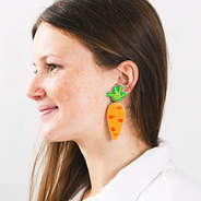 Carrot Easter Earrings