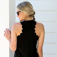 back of exercise tank