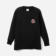 Ohio State Buckeyes Crewneck Sweatshirt in Black