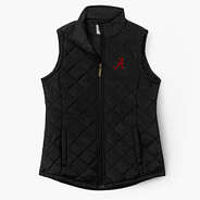 Alabama Crimson Tide Puffer Vest in Black