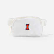 Illinois Fighting Illini Belt Bag in White