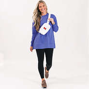 Illinois Fighting Illini belt bag on ashley