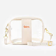Florida Gators Clear Stadium Crossbody Bag in Bone