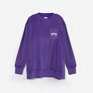 TCU Softspun Sweatshirt in Purple