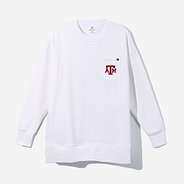 Texas A&M Aggies Crewneck Sweatshirt in White