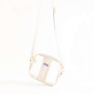 tcu horned frogs clear stadium crossbody bag in studio